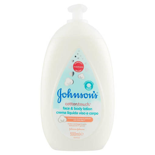 Johnson's Baby Crema Liquida Cotton Touch 500 ml