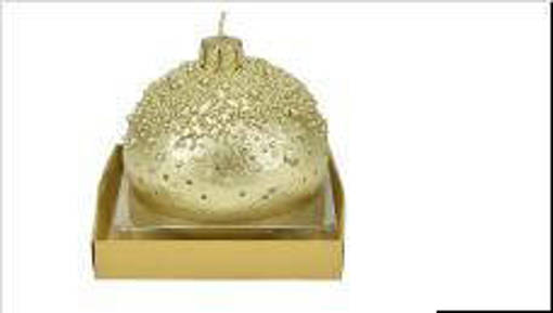 Nataluna Candela Dec.Palline D.9Cm M.019 Oro