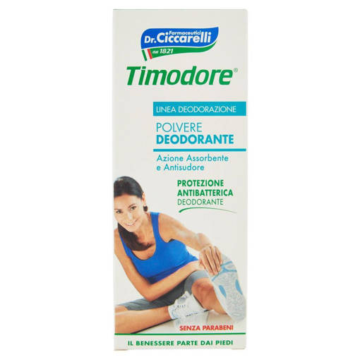Timodore Polvere Deodorante Antibatterica 75 gr