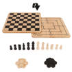 Spin Master - Eg Classici Dama, Scacchi & Tris In Legno 6066796