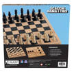 Spin Master - Eg Classici Dama, Scacchi & Tris In Legno 6066796