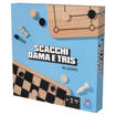 Spin Master - Eg Classici Dama, Scacchi & Tris In Legno 6066796