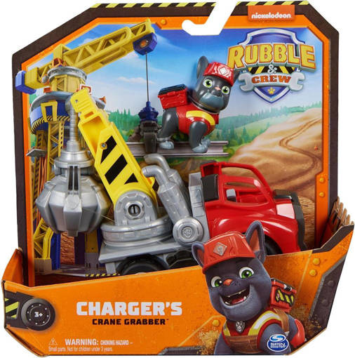 Spin Master - Rubble & Crew Veicolo Tematizzato Di Charger 6066539