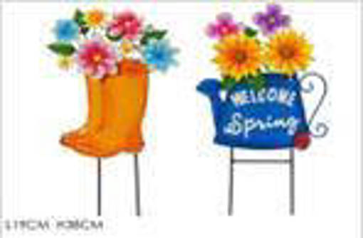 DEC. GIARDINO ANNAFF./STIVALI H38CM 2ASS