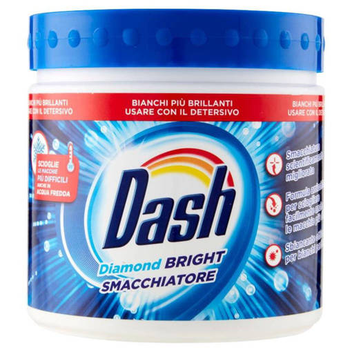Dash Smacchiatore Polvere 500 gr Bianco
