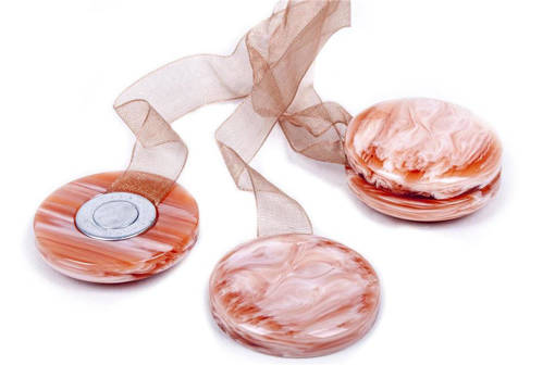 Zambetti Set 2 Calamite Marmo R.Crema