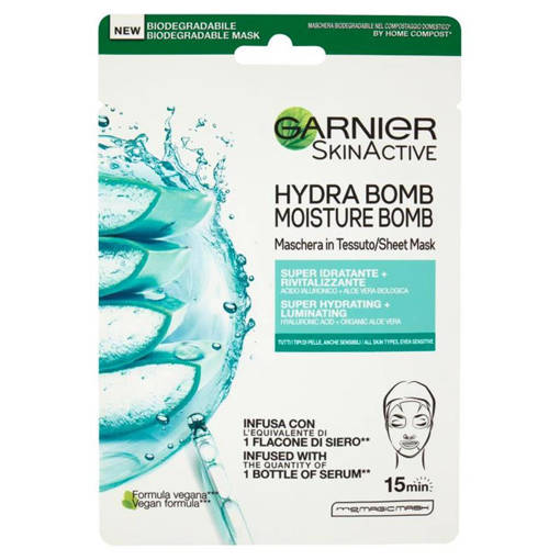 Garnier S.ACT.HYDRA BOMB MASCHERA ALOE 