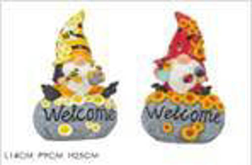 DEC. GNOMO WELCOME H25CM 2ASS