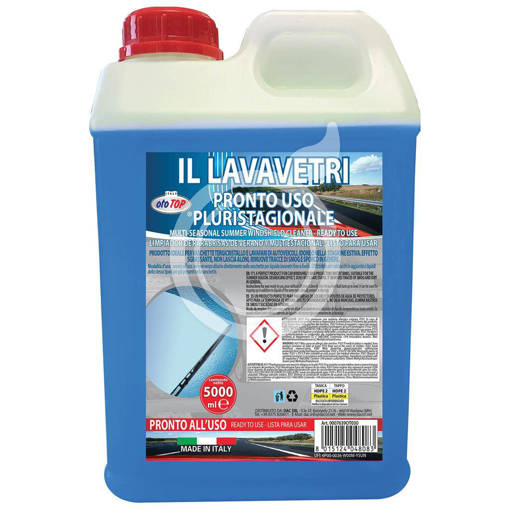 Lavavetri Estivo Pronto All'Uso Da 5Lt Blu 