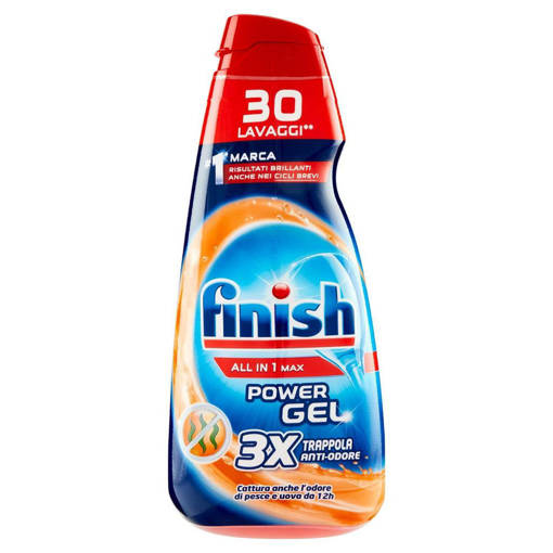 Finish All in 1 Max Power Gel Antiodore 600 ml