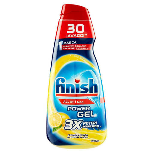 Finish All in 1 Max Power Gel Limone 600 ml