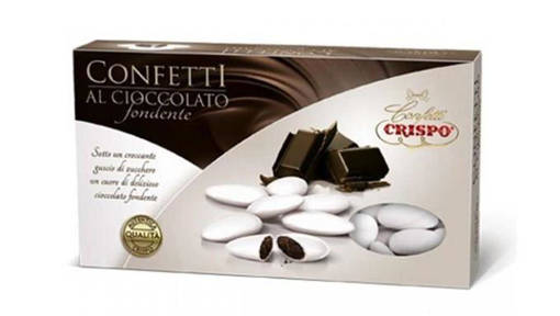 Crispo cioccolato fondente, 1kg bianchi