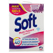 Soft Detersivo in polvere 105 mis. lavatrice Lavanda igienizzante fustino