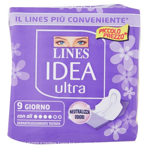 Lines Idea Ultra Giorno con ali 9 pz