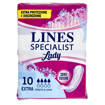 Lines Specialist Lady Extra Assorbenti Per Incontinenza 10 Pezzi,  Dispositivo Medico