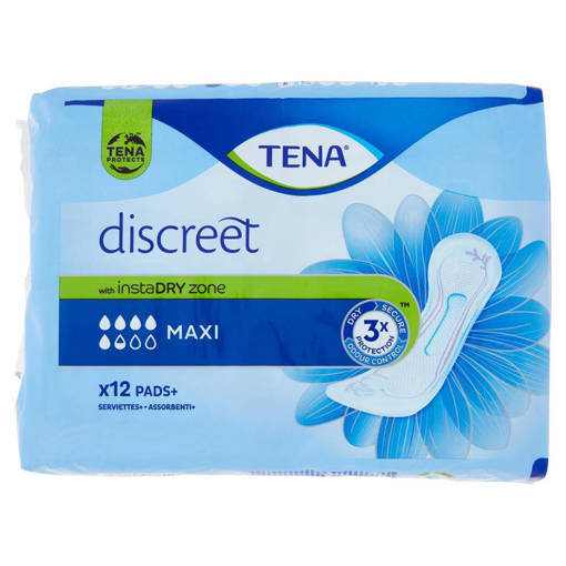 Tena Lady Maxi Assorbenti 12 Pezzi, Dispositivo Medico