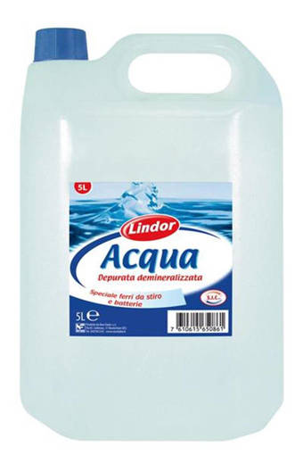 Lindor Acqua Demineralizzata 5 Lt