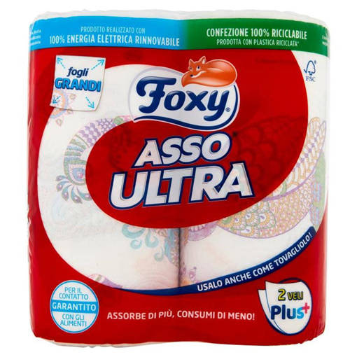 Foxy Asso Ultra 2 Maxirotoli, 3 Veli