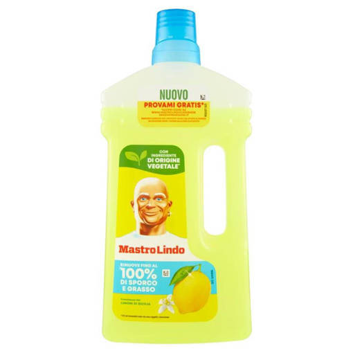 Mastro Lindo Pavimenti Limone 930 ml Con Ingredienti Vegetali