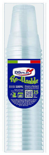 Dopla Bicchieri Diamant 390 ml   (350 L) Trasparente Ps 25pz