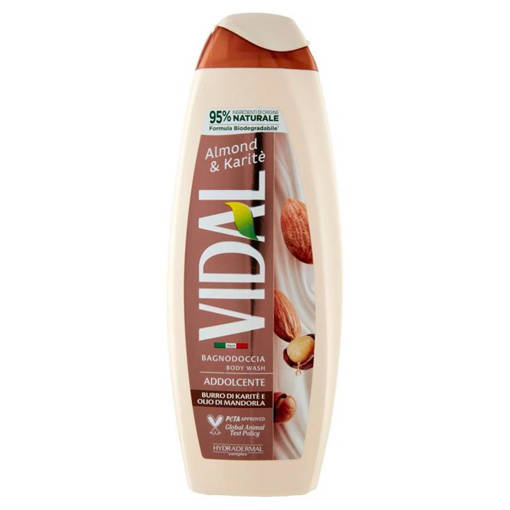 Vidal Bagno Schiuma Almond & Karite 500 ml
