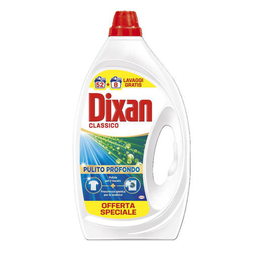Dixan Liquido 52+8 Lavaggi Classico
