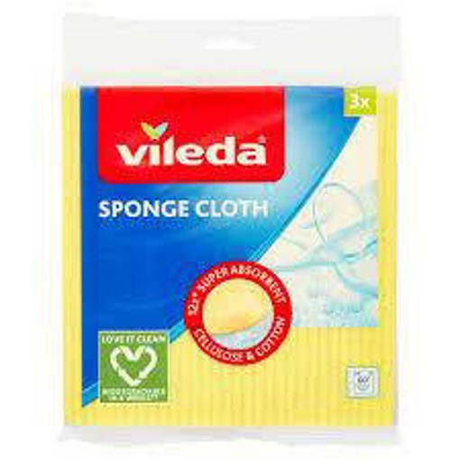 Vileda Panno Spugna 3 pezzi