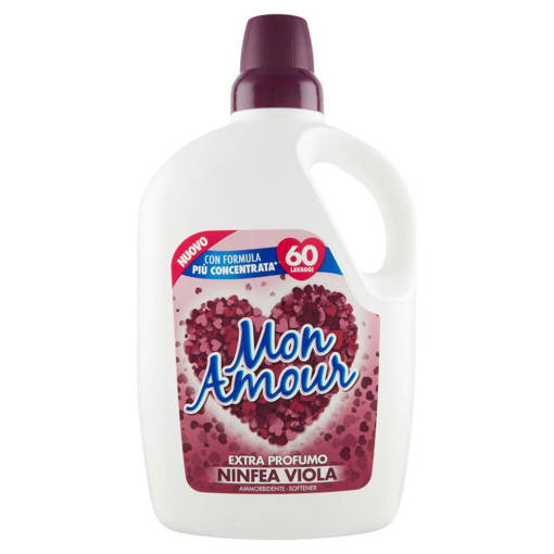 Mon Amour Ammorbidente 60 lav 3 Lt Ninfea Viola