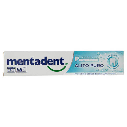 Mentadent Dentifricio Alito Puro 75 ml