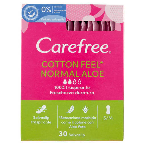 Carefree Aloe Ripiegato 30 pz