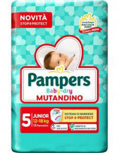 Pampers Baby Dry Mutandino Maxi Taglia 5, 13 Pannolini
