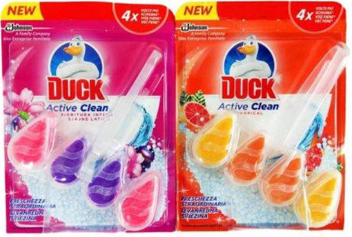 Ducks Active Clean Tavoletta Fioritura Intensa e Tropical