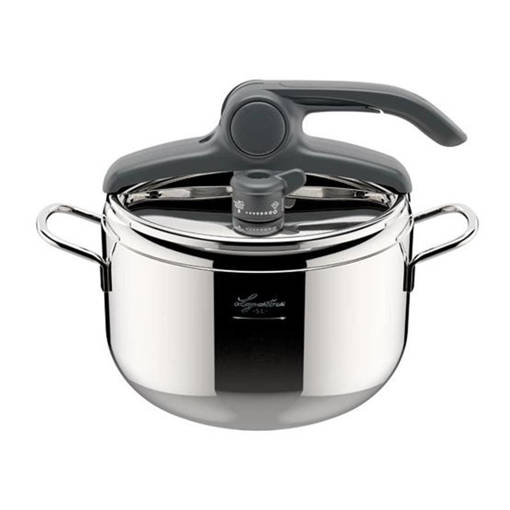 Lagostina INOXFIRE pentola a pressione 5 litri, diametro cm 22