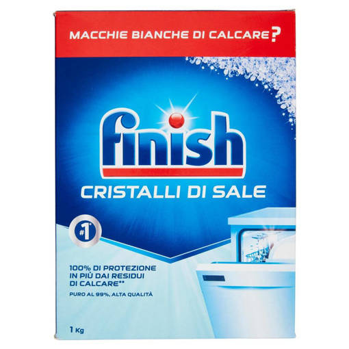 Finish Cristalli di Sale lavastoviglie 1 Kg