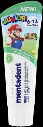 Mentadent Dentifricio Junior 6-13 Anni 75 ml