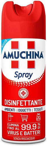 Amuchina Spray Disinfettante AMBIENTI, TESSUTI, OGGETTI 400 ml