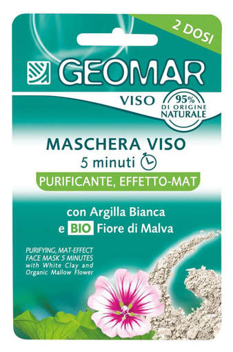 Geomar Maschera Viso 15 ml Purificante