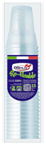 Dopla Bicchieri Diamant 200 ml  (160 L) Trasparente Ps 25pz