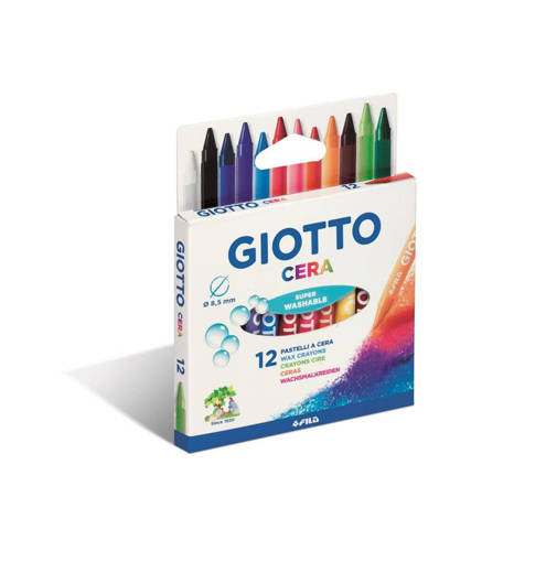 Fila - Giotto - Pastello Cera 12 pz F281200