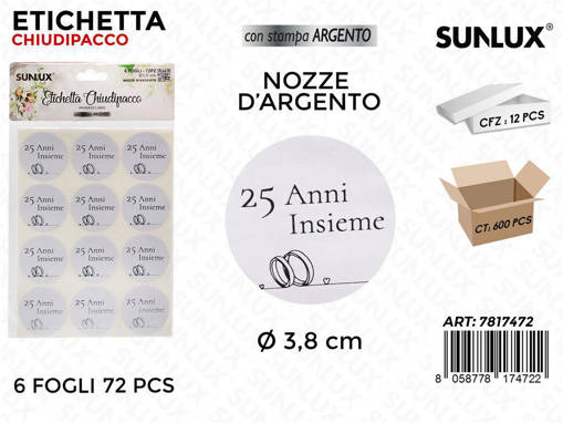 SANLUX EDICHETTE CHIUDI PACCO 