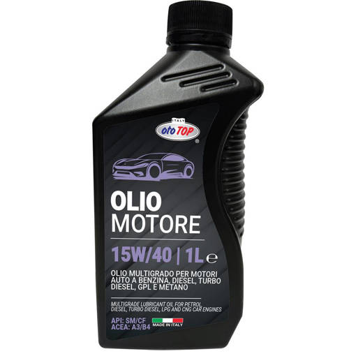 Ototop Olio Motore 15W/40 Ototop 1 Lt
