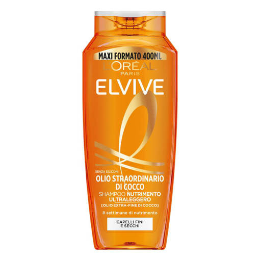 Elvive Shampoo 400 ml OLIO STRA COCCO