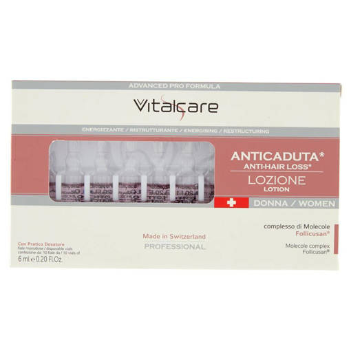 Vitalcare Swiss Fiale Anticaduta Donna 10X6 ml