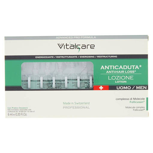 Vitalcare Swiss Fiale Anticaduta Uomo 10X6 ml