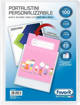 Favorit - Portalistino Personalizzabile 22 x 30 cm 100 Buste 400090488