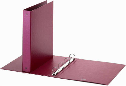 Favorit - Raccoglitore ad Anelli 22 x 30 cm D30 Europa Bourdeaux Metallizzato 400051118