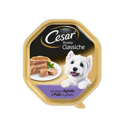 Cesar Ricette Classiche Agnello e Pollo in gelatina 150 gr