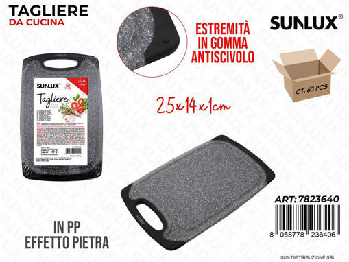 Sunlux Tagliere Da Cucina In Pp 25*14*1Cm Pz Da 6**