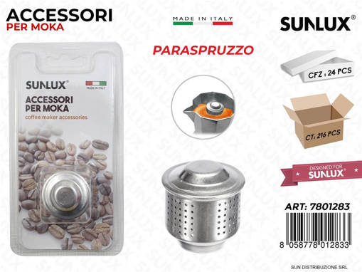 Sunlux Paraspruzzo Per Moka /Pz Da 24**