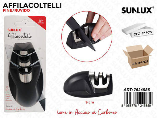 Affilacoltelli Fine-Ruvido 9Cm /Pz Da 12**